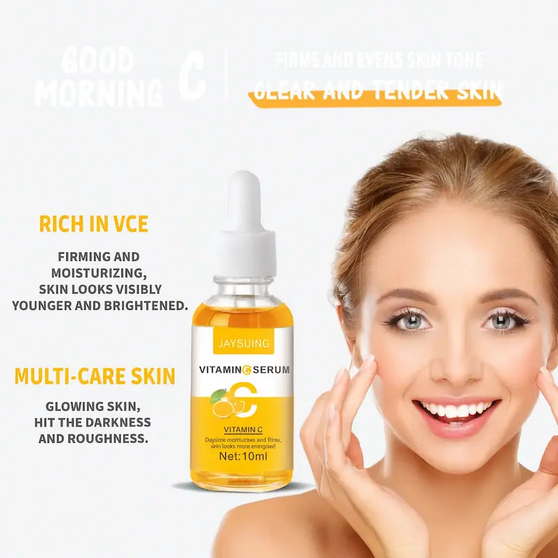 Combo Suero Facial Vitamina C + Retinol 20ml – Hidratante, Iluminador y Antiarrugas