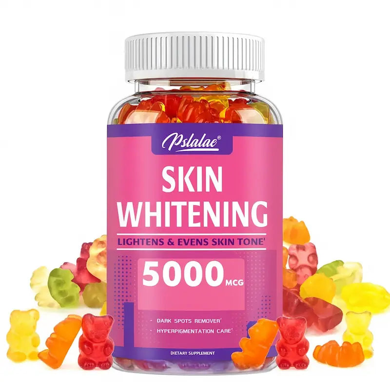 Gomitas de L-Glutatión 5000 mcg – Cuidado de la Piel, Brillo Natural y Tono Uniforme (60 unidades)