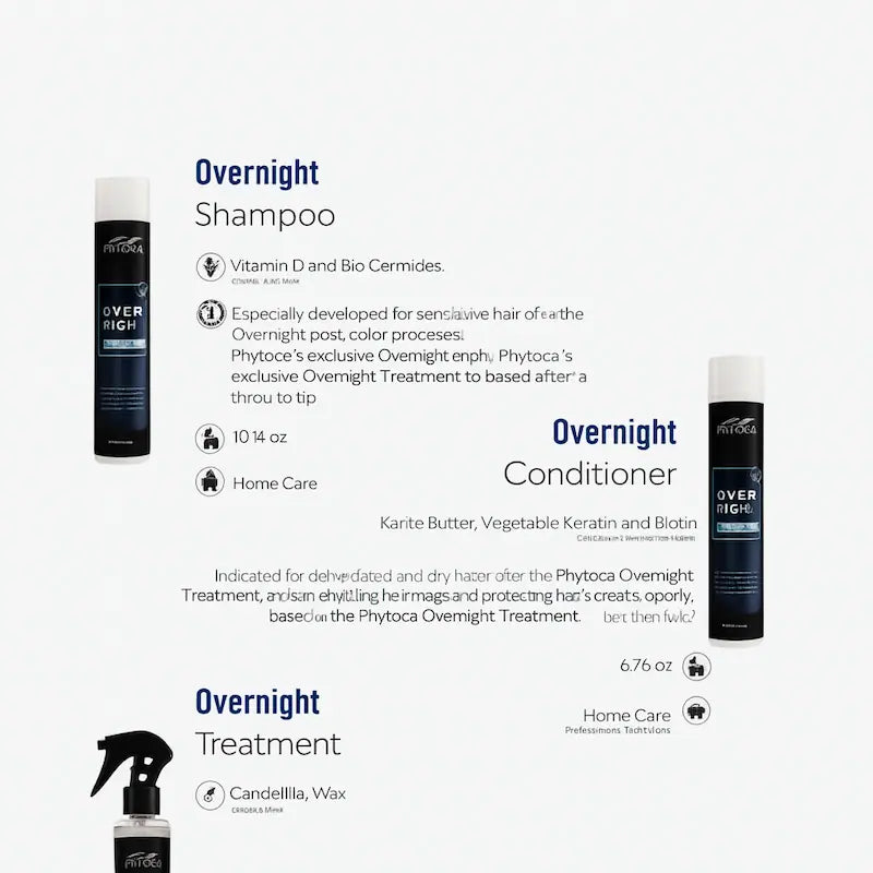 Overnight Shampoo – Reparación Nocturna 300 ml (10.14 oz)