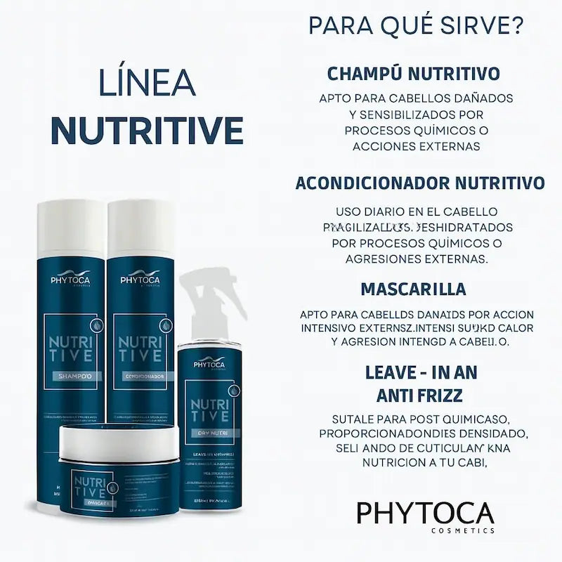 Nutritive Shampoo – Hidratación Profunda 300 ml (10.14 oz)